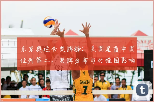 东京奥运会奖牌榜：美国居首中国位列第二，奖牌分布与对强国影响